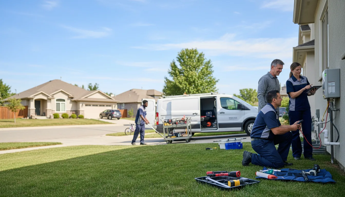 Professional Outdoor Tankless Water Heater Installation in Wheatcroft, KY